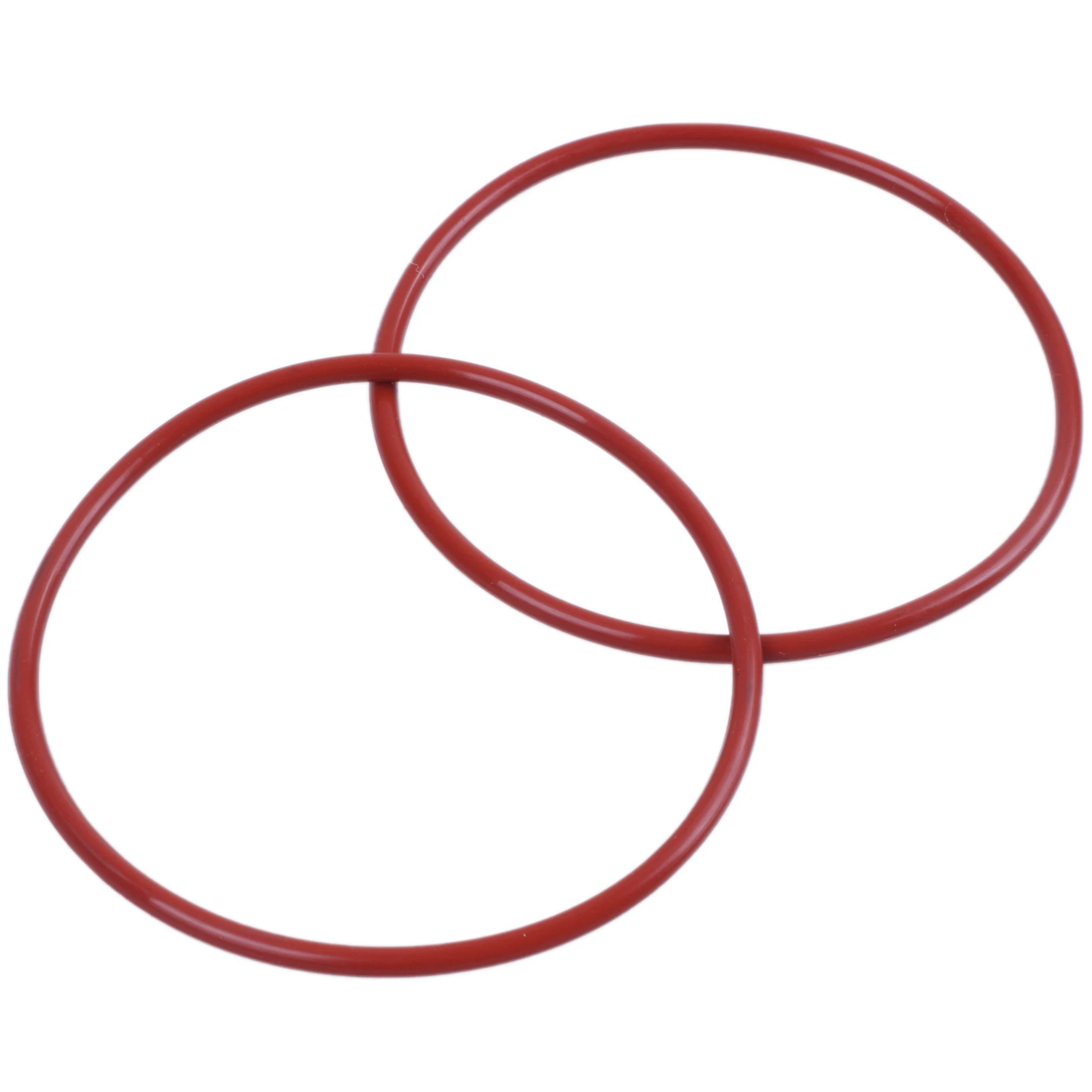 10 Бр. Индустриален силикон о-пръстен 55 mm X 60 mm x 2,5 mm и 1X Червени силиконови уплътнителни пръстени на Дърво 110 mm X 104 mm x 3,5 мм Изображение 4