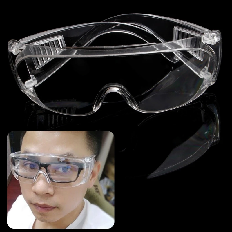 Нови Прозрачни Вентилирани Предпазни Очила За Защита на Очите Защитни Лабораторни Фарове за нови Очила Изображение 4