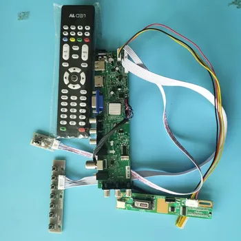 Комплект за B154SW01 V1/B154SW01 V2 1680X1050 30pin 1 CCFL LCD ДИСПЛЕЙ на Цифров HDMI Панел TV VGA USB AV дистанционно управление, DVB-T такса контролер 15,4 