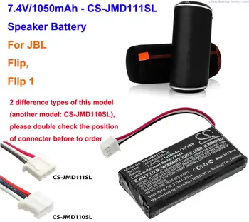 Батерия за динамиката на Cameron Sino 1050mAh AEC653055-2S за JBL Flip, флип 1, моля, проверете място кабели и друг конектор