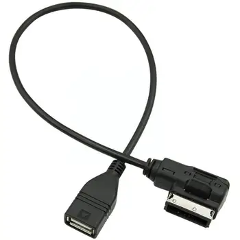 за Mercedes AMI USB Кабел AUX Мултимедиен Интерфейс I7T1