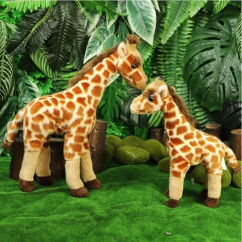 Детска Мека Играчка Плюшен Подарък За Рожден Ден На Сладък Жираф Кукла Животни