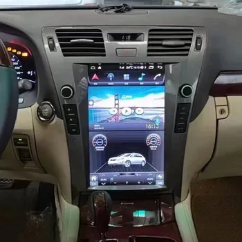Радиото в автомобила Tesla Screen Android 11 За Lexus LS460 LS400 2006-2011 GPS Навигация Carplay Мултимедиен Авто Плейър Главното устройство