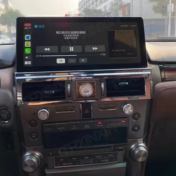 QLED 1080 За Lexus GX460 GX400 2010-2019 Авто Стерео 4G LTE SIM Android 10 8 + 128 Автомобилен GPS Навигационен Главното Устройство Мултимедиен Плеър
