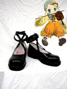 Rozen Maiden Cosplay Канария Черни Ботуши За Cosplay, Обувки Аниме Вечерни Обувки За Cosplay По Поръчка Дамски Обувки