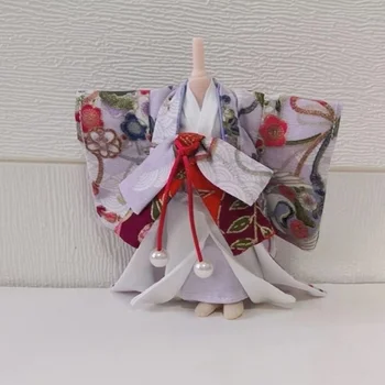 OB11 стоп-моушън облекло очарователна пола-кимоно и аксесоари за кукли