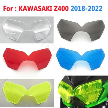 За KAWASAKI Z400 Z 400 2018 2019 2020 2021 2022 Аксесоари За Мотоциклети Предната Лампа за Защита на Фарове, Капак на Обектива Защита