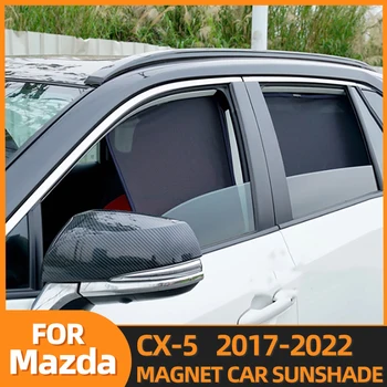За Mazda CX-5 CX5 2017-2022 Магнитен Авто сенника на Предното Предното стъкло на Окото Завеса Задното Странично Прозорец на сенника CX 5