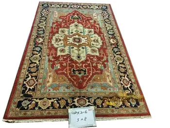 Оригинален единния износ на турски килими ръчна изработка OUSHAK Ozarks килим от чиста вълна X2-6 5x8gc47zieyg28