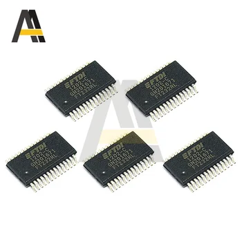 5 бр./лот FT232RL FT232R FT232 интегрални схеми USB за пореден UART Чип-мост 28-SSOP Оригинални Интегрални схеми за Arduino