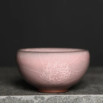 Елитен майстор селадон ледено цвете Лунцюань печка Master Купата на единичен чаша женски мъжки личен специален Кунг - фу изгради една чаена чаша