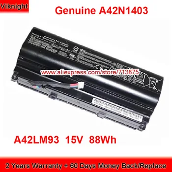 Истински Батерия A42N1403 A42LM93 за Asus G751 G751J G751JM G751JY GFX71JY 751J-BHI7T25 15 88 Wh