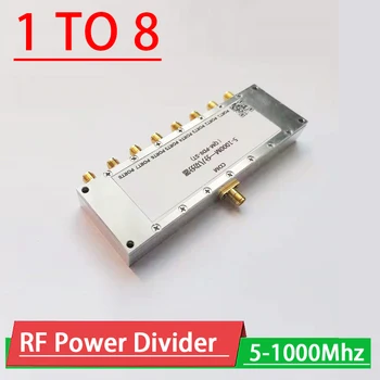 5-1000 Mhz Делител Мощност RF ивица на мощност от 1 до 8 Делител на Мощността Объединитель за VHF UHF 433 М 315 М 915 М FM радио хям усилвател