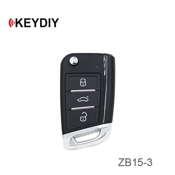 KEYDIY 3 Бутона ZB Серия ZB15 Универсален KD Дистанционно Автомобилен Ключ MQB Стил за KD900 KD900 + URG200 KD-X2 Mini KD