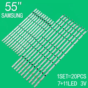 Подходящ за 55-инчов LCD телевизор Samsung BN96-30429A D2GE-550SCA-R3 UE55F6510 UA55F6400AJ UN55F6400AF UE55F6670SB Ивица осветление