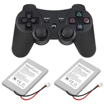 2x1800 mah Акумулаторна Замяна Батерия за PS3 игри контролер Батерия за PS3 геймпад