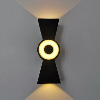 2021 Нов Стил Водоустойчив Алуминиев Лампа Wandlamp за Вътрешния Интериор на Хотел, Декориране на Спалня, Нощна Лампа на Тавана, Led, с монтиран на стената Лампа