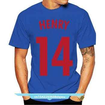 Тениска за възрастни Thierry Henry Vector Hero Легенди Размери на тениски S-XXL Неофициални