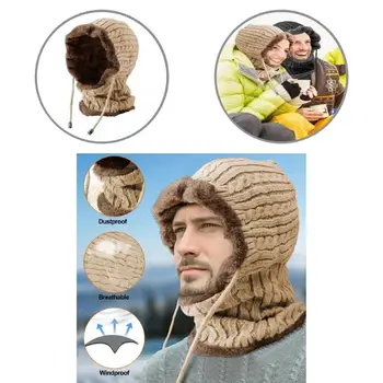 Луксозна Мека шапчица-бини ръчно плетени без бръчки с шал