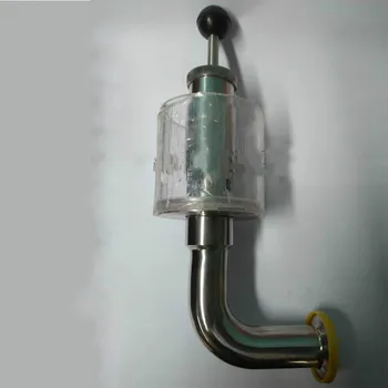 1,5-инчов трехзажимной санитарен клапан за освобождаване на въздух ферментерный прядильный клапан 50,5 мм битумен маншет